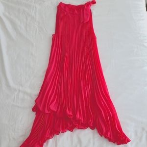 Korean brand pleated mini dress